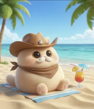 Sheriff Good Vibes ocean waves